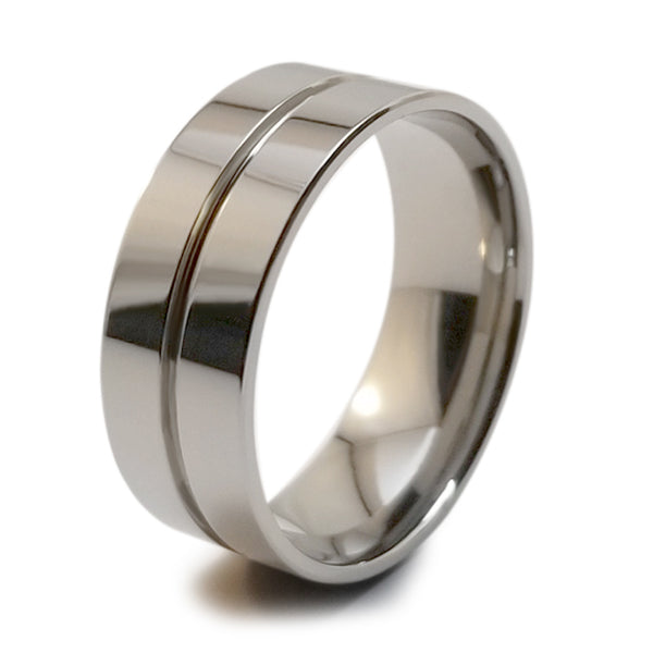 Mojo Stealth Titanium Ring-Ring - Template 21-Titanium Rings