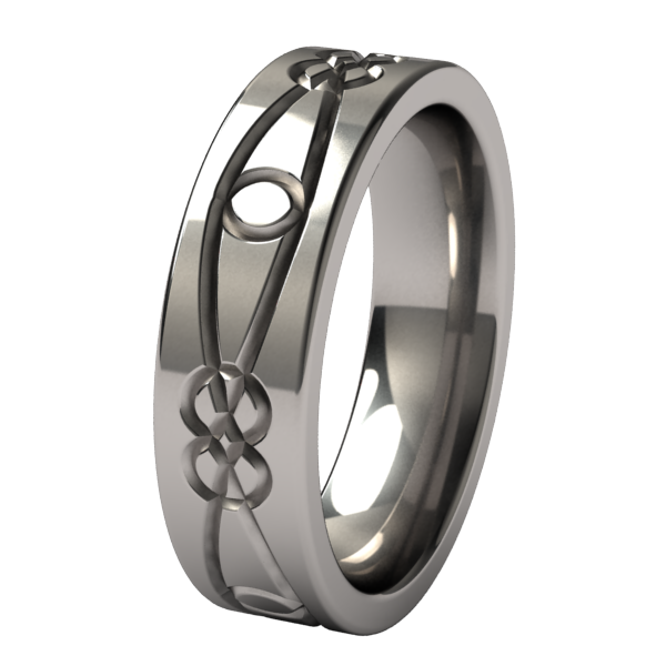Morgane Lite-none-Titanium Rings