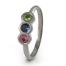 Birthstone Ring. Family Ring. Titanium Birthstone ring. Mothers day Gift. Mothers day ring.