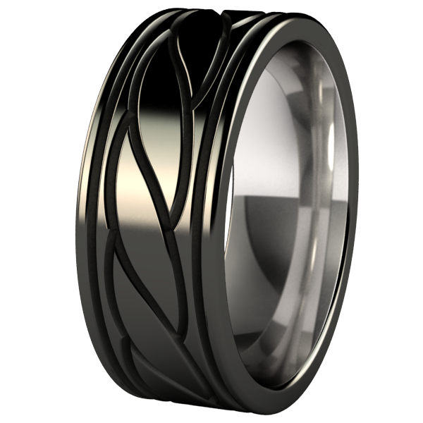 Nautica Black-none-Titanium Rings