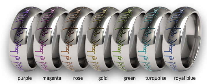 The One - Colored-none-Titanium Rings