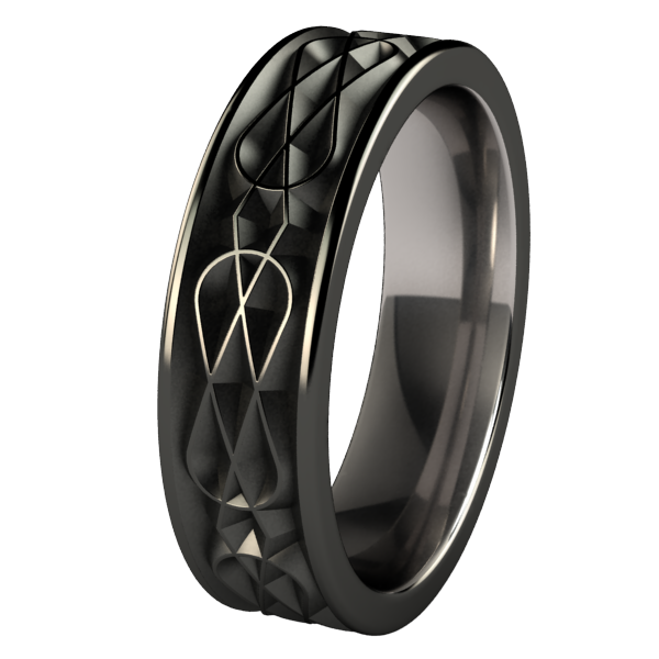 Percival Black-none-Titanium Rings