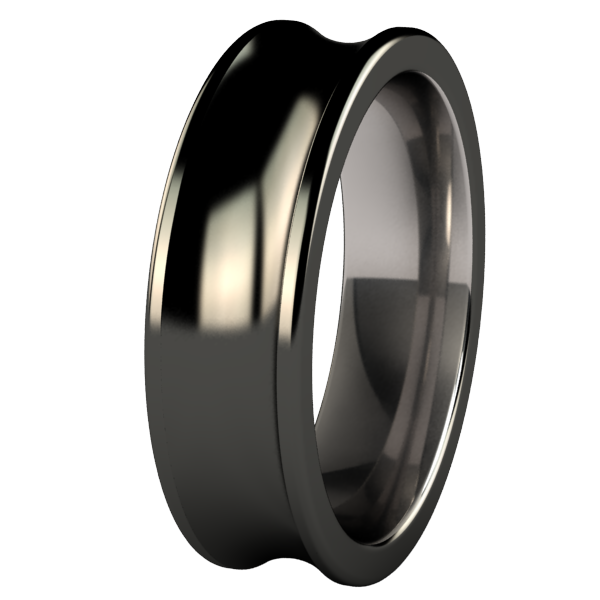 Phase - Black-none-Titanium Rings