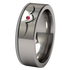 Custom Titanium Ring - Birds-none-Titanium Rings
