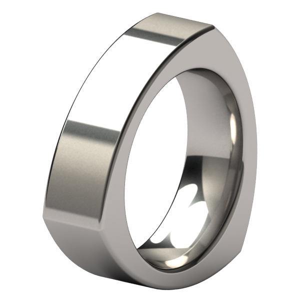 Prism-none-Titanium Rings