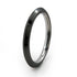 Stackable Titanium Rings in natural titanium or black.  Thin elegant rings you can mix and match for different looks.