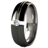 Racer Black Tension Setting-none-Titanium Rings