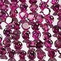 Garnet - Rhodolite-none-Titanium Rings