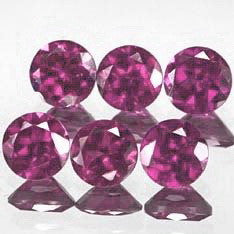 Garnet - Rhodolite-none-Titanium Rings