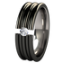 Ripple Black Tension Setting-none-Titanium Rings