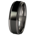 Samurai - Black Two Toned-none-Titanium Rings