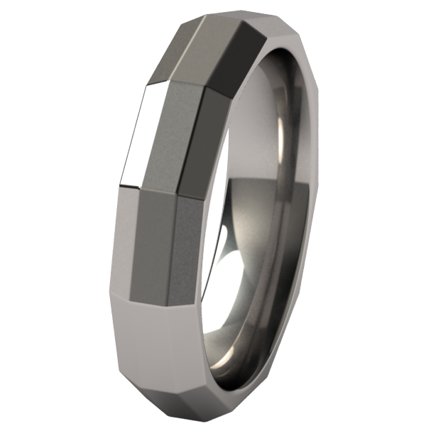 Satellite-none-Titanium Rings