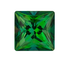 Topaz - Rainforest green (coated)-none-Titanium Rings
