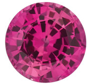 Sapphire - pink - Lab Created-none-Titanium Rings