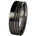 Solstice - Black Two Toned-none-Titanium Rings