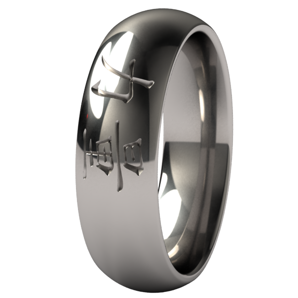 Titanium ring best sale strength