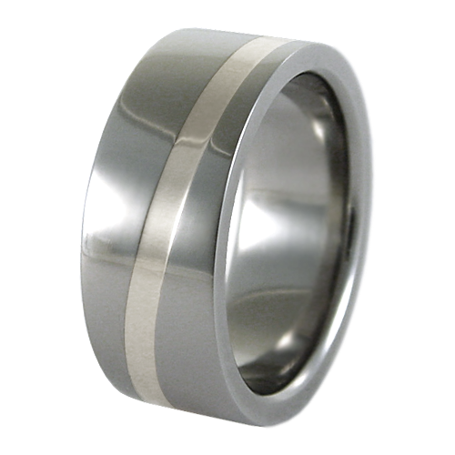 Sushi with White gold inlay