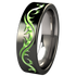 Tattoo Flat - Black & Colored-none-Titanium Rings