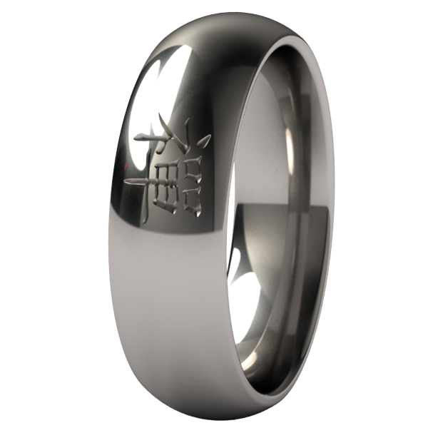 Zen-none-Titanium Rings