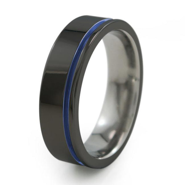 Zuzu | Black Titanium Ring