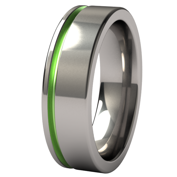 Zuzu - Colored-none-Titanium Rings